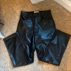 Abercrombie & Fitch Black Straight Leg Pants